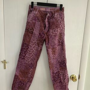 Purple pilcro pants